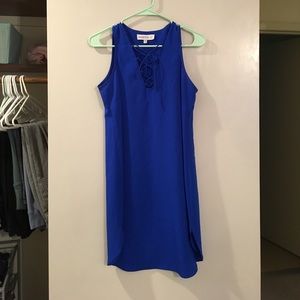Amanda u royal blue dress only worn once